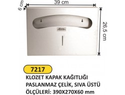 KLOZET KAPAK KAĞITLIĞI KROM 430 KALİTE 7217