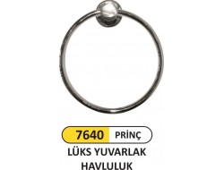 LÜKS PİRİNÇ YUVARLAK HAVLULUK 7640