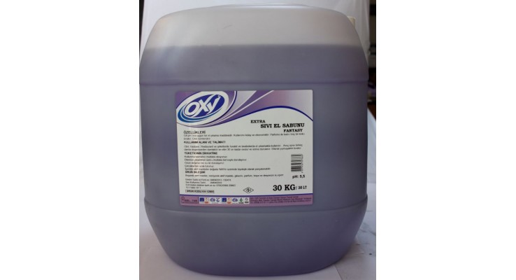 OXY EXTRA SIVI EL SABUNU MOR 30 KG