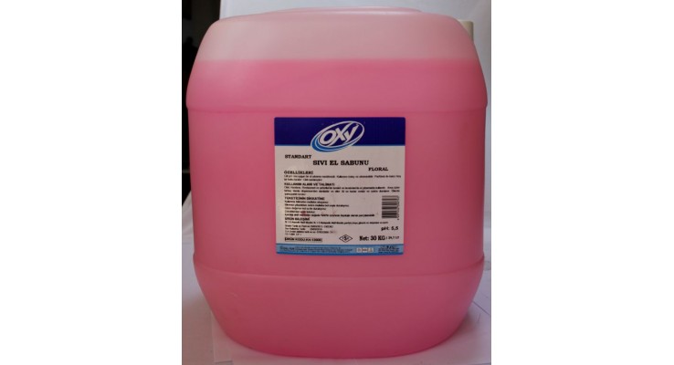 OXY STANDART SIVI EL SABUNU PEMBE 30 KG