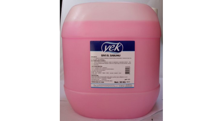 YEK SIVI EL SABUNU PEMBE 30 KG